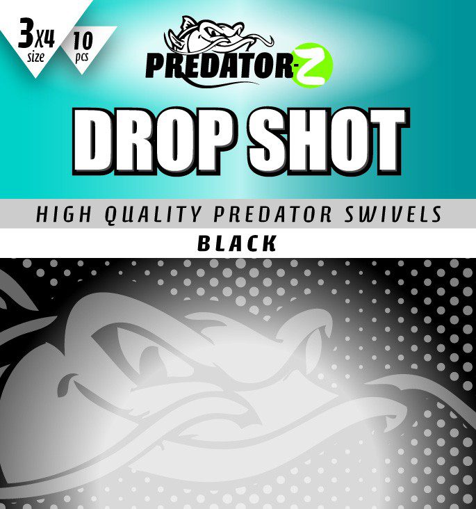 Predator-Z Drop Shot forgó 8x10-es méret Predator-Z Drop Shot forgó 8x10-es méret