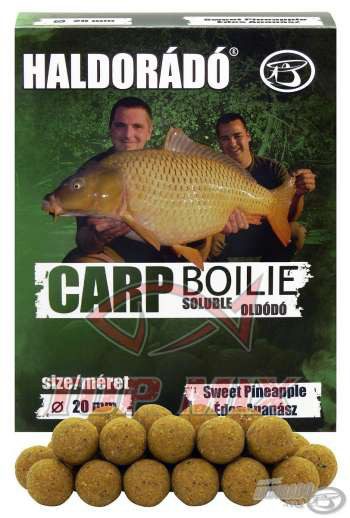 Haldorádó Carp Boilie oldódó - Édes Ananász Haldorádó Carp Boilie oldódó - Édes Ananász