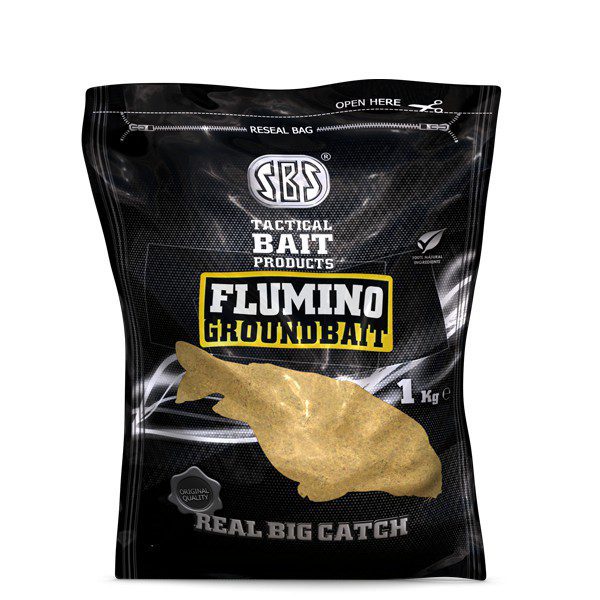 SBS Flumino Groundbait-Natúr 1 kg SBS Flumino Groundbait-Natúr 1 kg