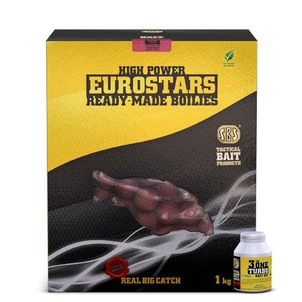SBS Eurostar Ready-Made Boilies + 50 ml 3 in One Turbo Bait Dip SBS Eurostar Ready-Made Boilies + 50 ml 3 in One Turbo Bait Dip