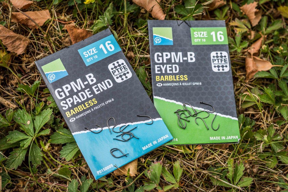 PRESTON GPM-B SPADE END HOOKS BARBLESS 18 PRESTON GPM-B SPADE END HOOKS BARBLESS 18