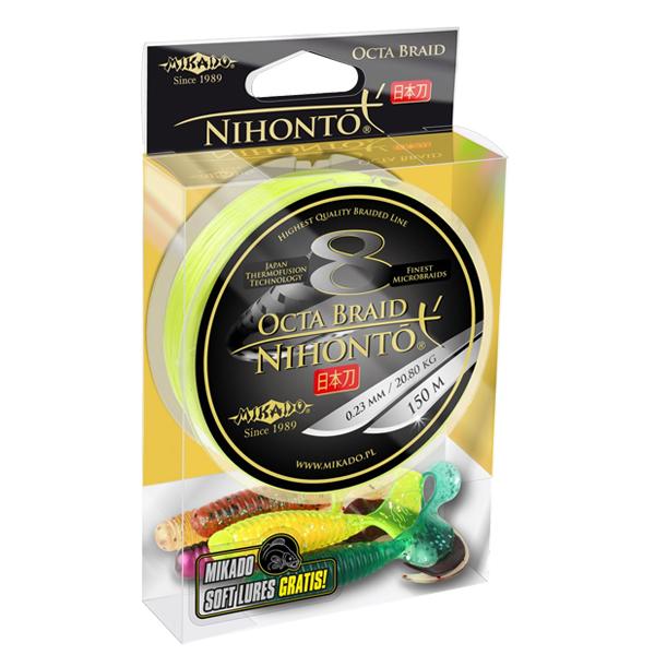 Mikado Nihonto Octa Braid Fluo 0,10mm 150m Mikado Nihonto Octa Braid Fluo 0,10mm 150m