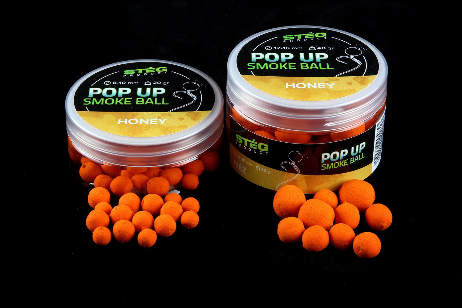 Stég Product Pop Up Smoke Ball 12-16 mm HONEY 40gr Stég Product Pop Up Smoke Ball 12-16 mm HONEY 40gr