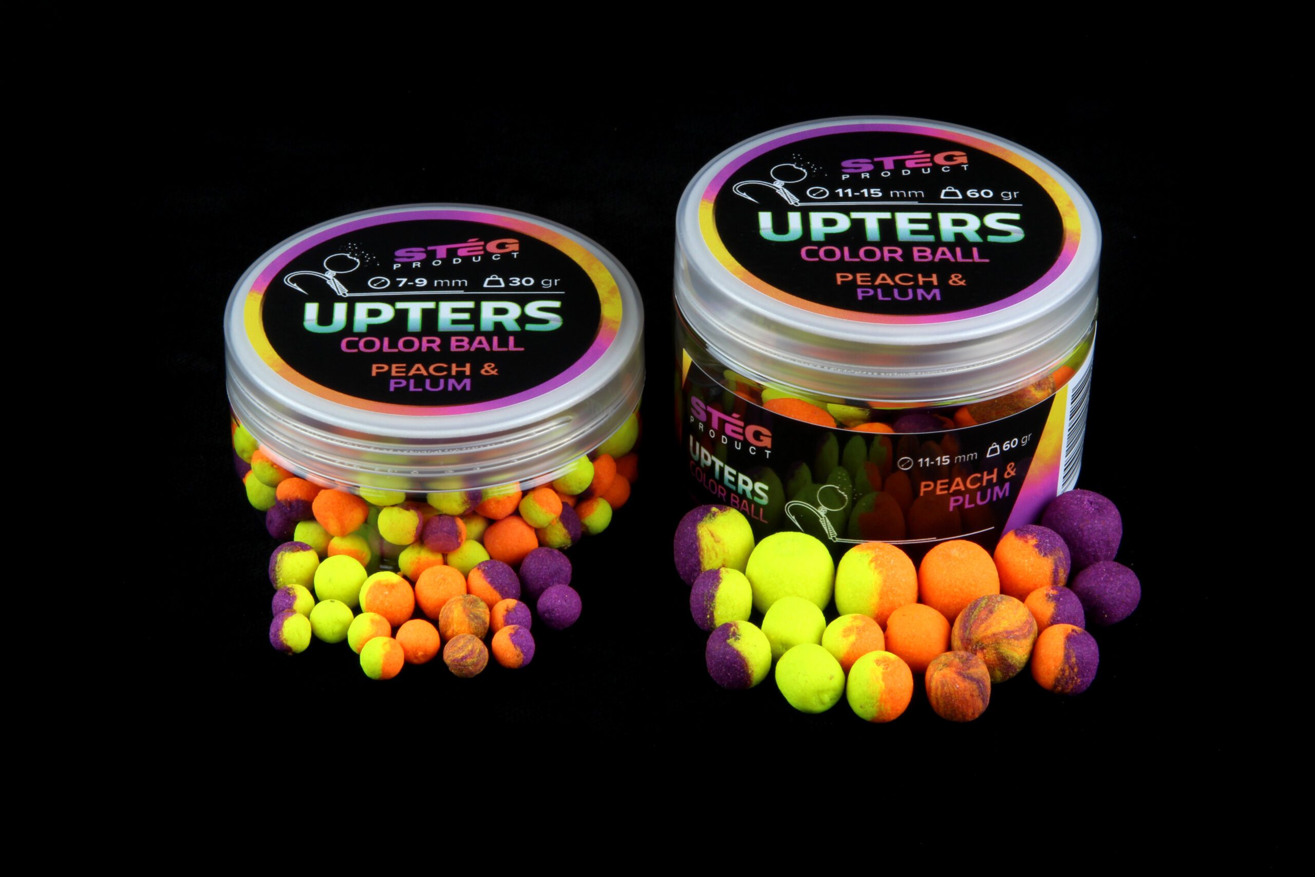 Stég Product Upters Color Ball 7-9mm PEACH& PLUM 30g Stég Product Upters Color Ball 7-9mm PEACH& PLUM 30g
