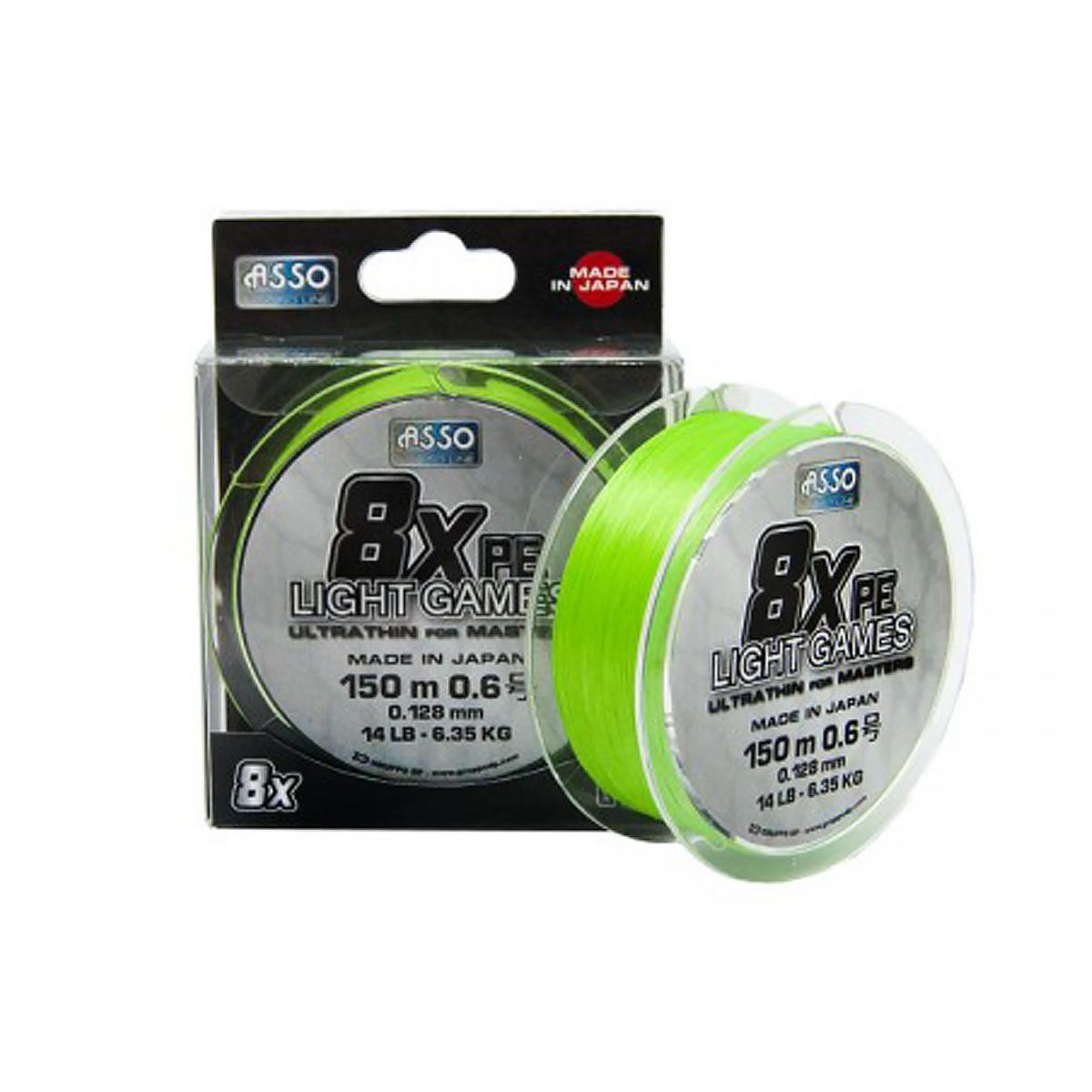 17848_na ASSO PE8X LIGHT GAMES 150M 0,330MM 27,24KG