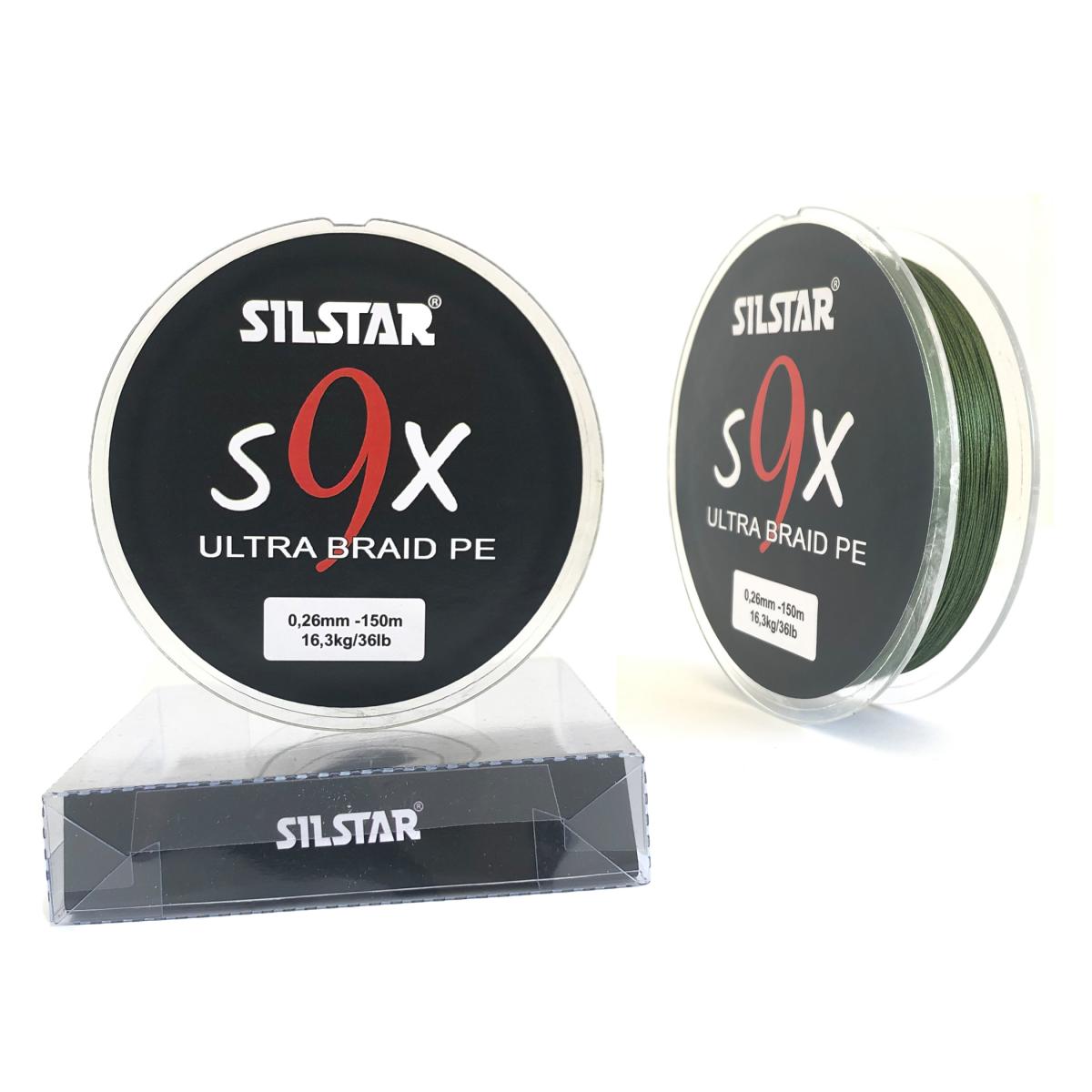 18109_na SILSTAR 9X PE ULTRABRAID 150M 0,16 /8,2KG/