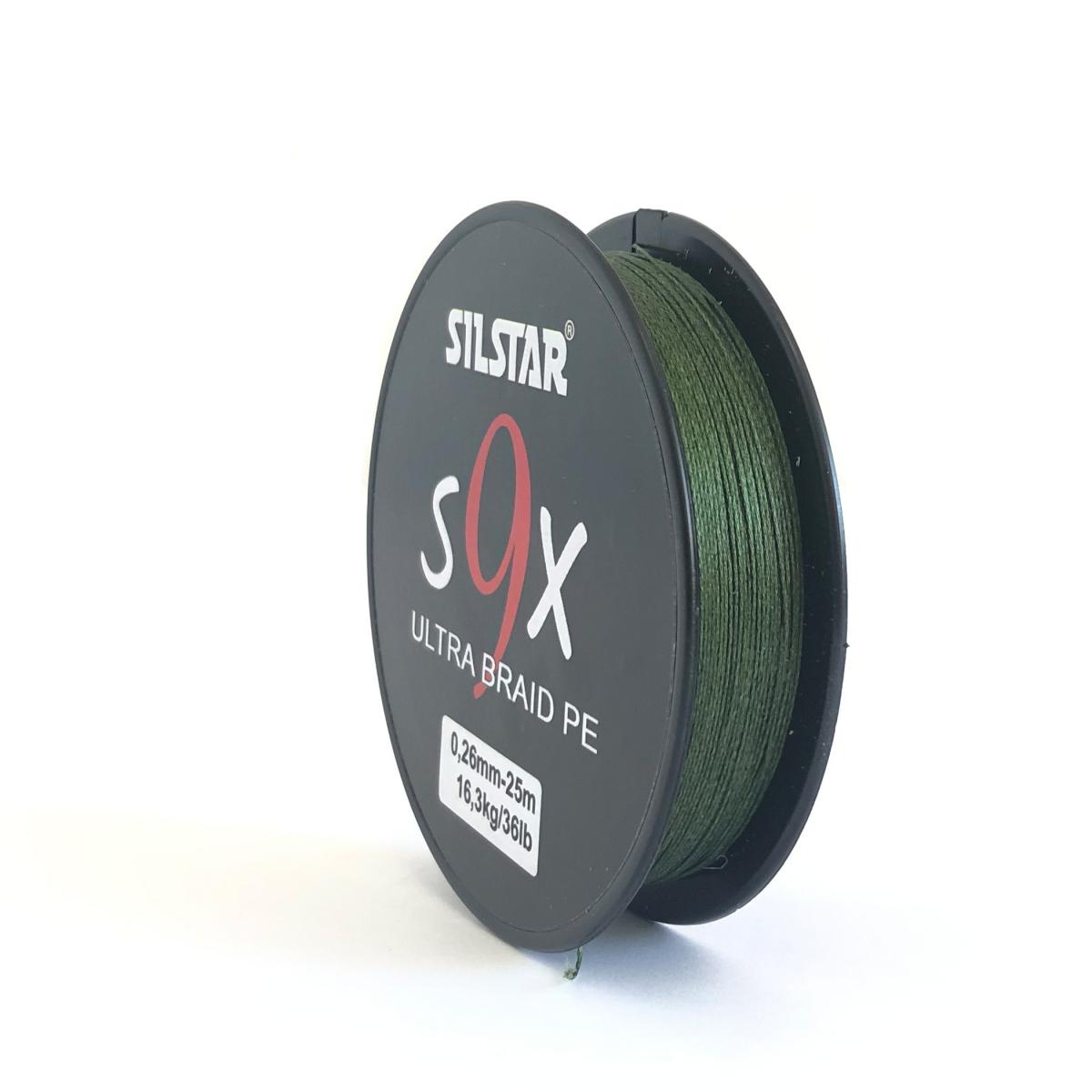 18122_na SILSTAR 9X PE ULTRABRAID 25M 0,16 /8,2KG/